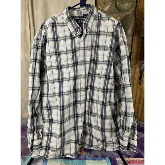 Roper Other - Roper Men’s 2XL Button down Shirt Western Long Sleeve Plaid cowboy Embroidered